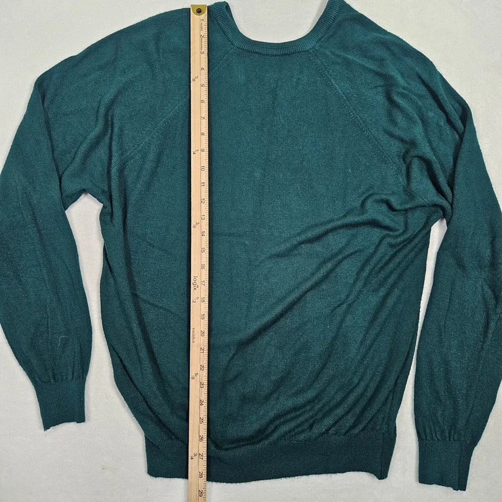 Vintage Lord Jeff Sweater‎ Mens XL Tiffany V Neck Jefflon DuPont Orlon Made USA
